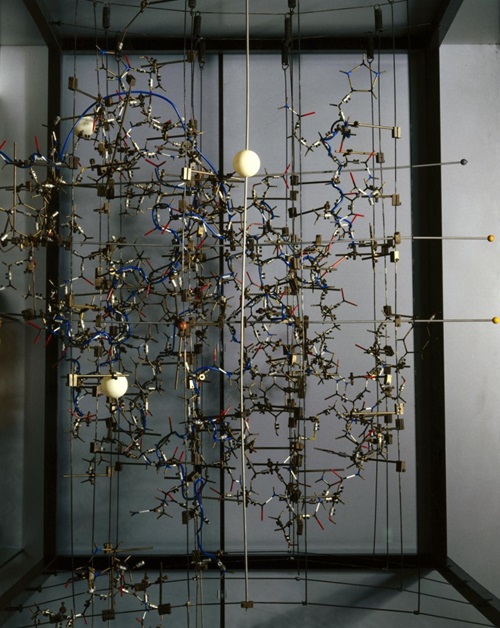 Model of insulin by Dorothy M. Crowfoot Hodgkin, c.1967. © The Board of Trustees of the Science Museum. Released under licence CC BY-NC-SA 4.0.