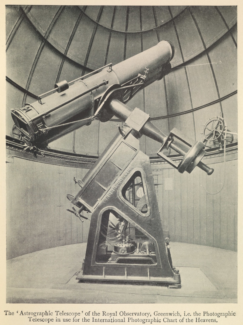 The 13-inch diameter Astrographic Telescope at Greenwich © National Maritime Museum, London