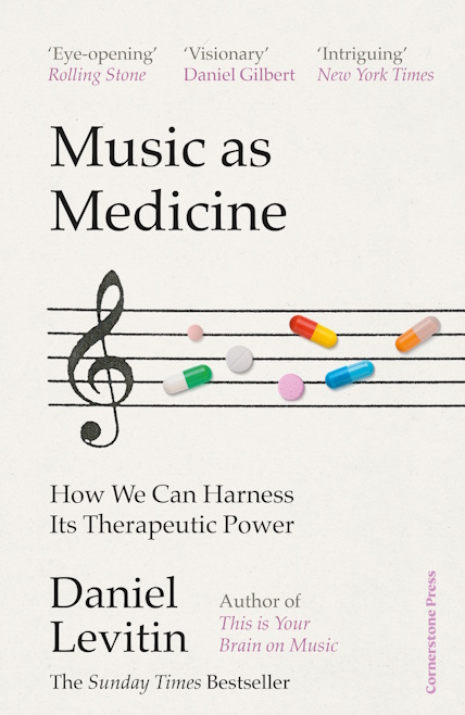 Book cover for Music as Medicine by Daniel Levitin