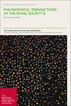 Philosophical Transactions B Vol 378 Issue 1890